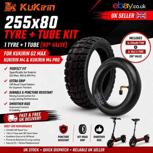 255x80 tyre 10x2 - 255x80, 10x2.5